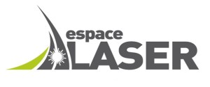 espace laser logo long