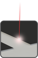 Laser thin film removal