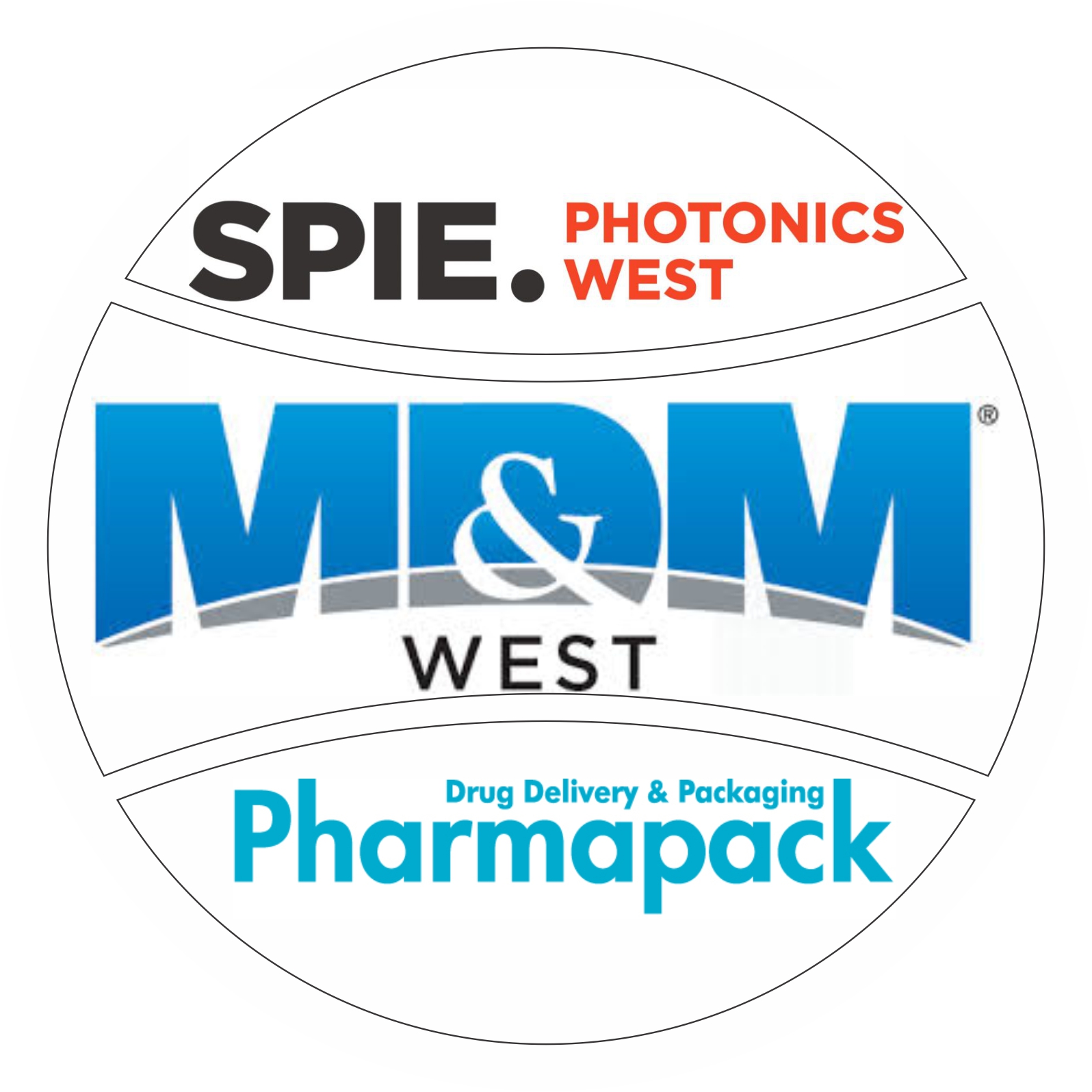 Photonics West – MDM West – Pharmapack